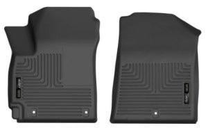 Kia Soul Floor Mats - Front - Husky Liners - X-act Contour - Black - `20-`21